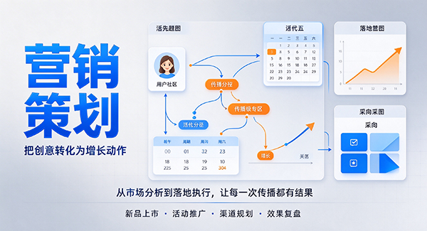 甘孜营销策划